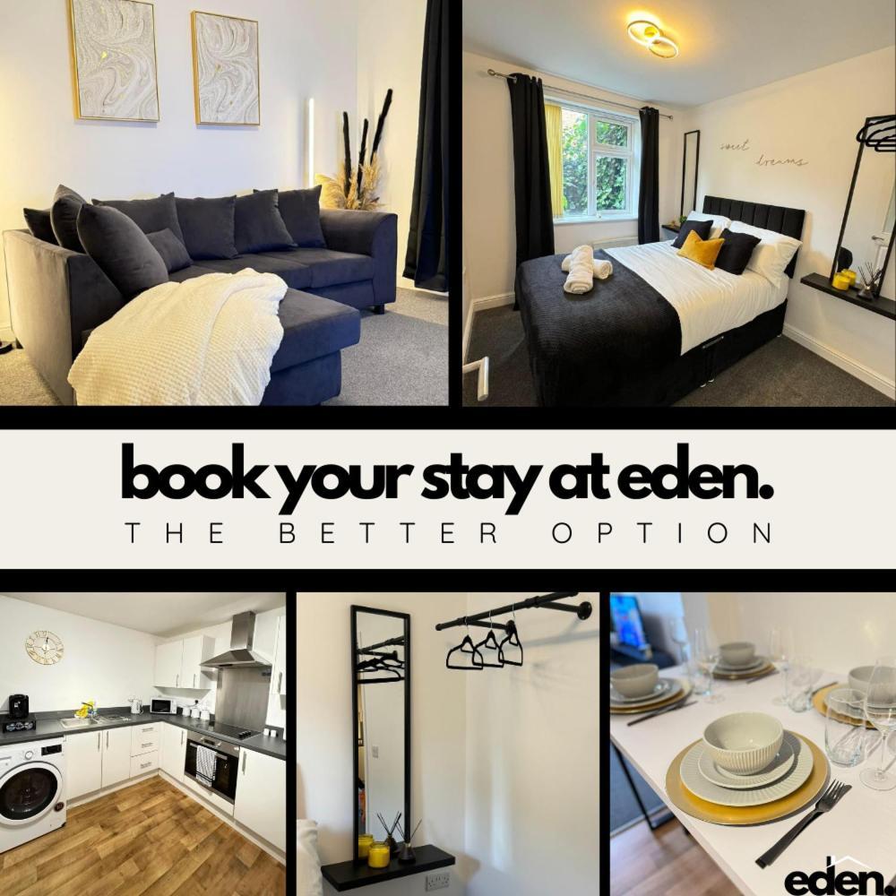 Luxury Cozy 3 Bed Apartment 5Mins From City - Free Parking! Nottingham Eksteriør bilde